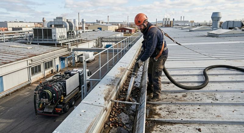 Commercial Gutter Unclogging in Denver, CO