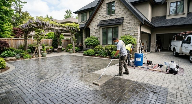 Flagstone Sealing in Alpharetta, GA