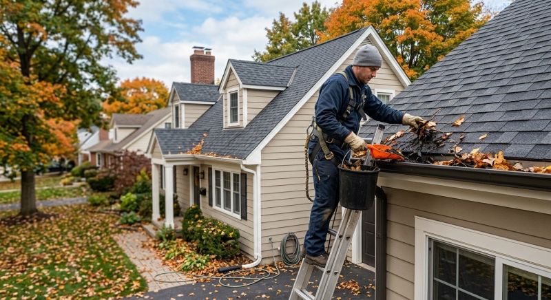 Gutter Leaf Clearing in Annapolis, MD