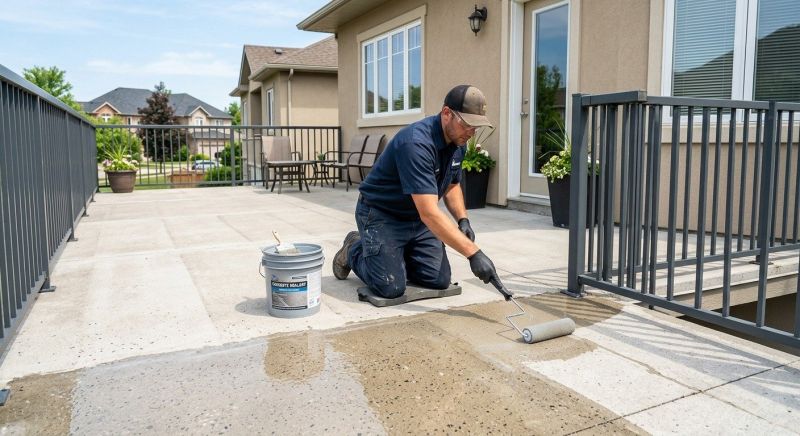 Pool Patio Sealing in Bellevue, WA